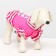 A jacket for dogs with shutters, size 2 (ds 23, Osh 26, OG 33 cm), pink