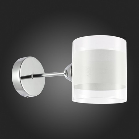 Wall lamp EVOLUCE. Sle102801-01. Miento. 1x40 W, E14, 12x13 cm, color chromium-4