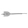 Drill on wooder scrap, hexagonal shank, 30 x 152 mm