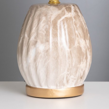 Table lamp "Valeria" 1x40W E14 brown 20x20x31cm-3