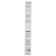 Round brush for calligraphy, goat, No. 2, wood handle, in blister