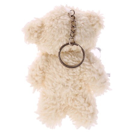 Soft toy "Trunk with flowers" on a key fob, 11 cm, color mix-2