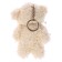 Soft toy "Trunk with flowers" on a key fob, 11 cm, color mix