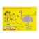 Colored paper, self-adhesive velvet 10 sheets, 10 colors "Kalyaka-Malyak", 175 x 250 mm
