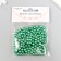 Set of beads "needlework" plastic, diameter 6 mm, 25 g, jade