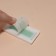 Wax strips for facial depilation, 10 × 5 cm, 24 pcs, green color
