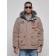 Male Winter jacket, size 54, brown color