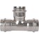 The tee of equivalent Rommer RSS-0013-000042, VPR, D = 42 mm, press, stainless steel