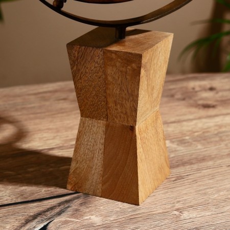 Souvenir Globe "Blackwood" 22x22x35 cm-3