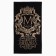 The towel is the nominal terry Ethel "Michael" black, 50x90cm, 100% cotton, 420g/m2