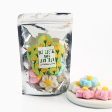 Marshmallow in the form of a 