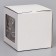 Confectionery packaging "Square", 2 windows, white, 26 x 26 x 28 cm