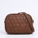 Cross-Bodi Bag on a zipper, brown color