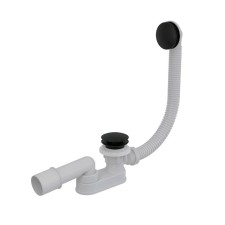 ALCAPLAST A507BLACK, CLICK/CLACK, length 57 cm, black matte