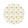 Pareo and beach rug "Sunflowers and poppies", d = 150 cm