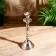 Aluminum "Antiquity" for 1 candle 9x9x23 cm