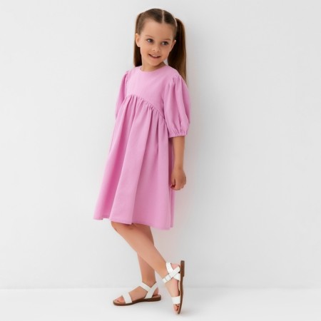 Платье детское KAFTAN, р.28 (86-92 см), розовый-1