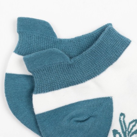 Women's socks minku "drawings", blue color, size 36-39 (23-25 ​​cm)-1