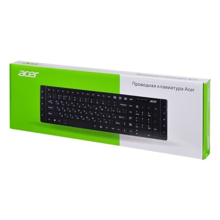 Keyboard Acer OkW010 Black USB Slim Multimedia-9