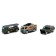 Set of metal machines "Army", 3 pieces