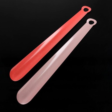 Solomon shoe spoon, 40 cm, thickness 1 mm, metal, color mix-2