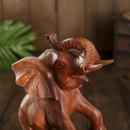 Souvenir tree "Elephant" on the holes 25x13x10 cm-4