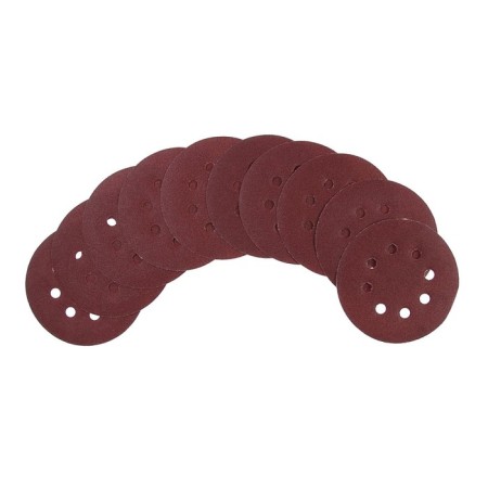 A circle of abrasive grinding under the "Velcro" tundra, perforated, 125 mm, p120, 10 pcs.-4