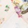 Apron Ethel "Easter hares" 60x70 cm, 100% HL, sarzha 190 g/m2
