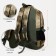 Tourist backpack, 22 l, 2 lightning departments, 5 external pockets, ZFTS, green color