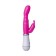Vibrator with a clitoral stimulator Toyfa A-Toys, TPE, pink color, 20 cm