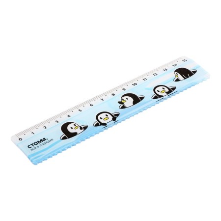 The line of 15 cm Istanm "Penguins", plastic, with a wavy edge, euro suspension-2