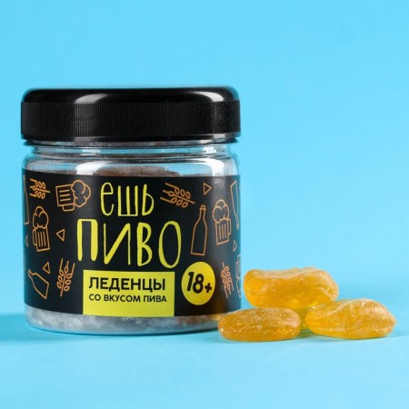 Lollows "Eat beer", taste: beer, 100 g (18+)