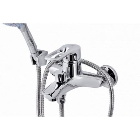 FAUZT FZS-840-129 bathtub mixer, single-leaf, shower set, chromium-1