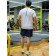 Sports T -shirt Male Isee, size 48, white color