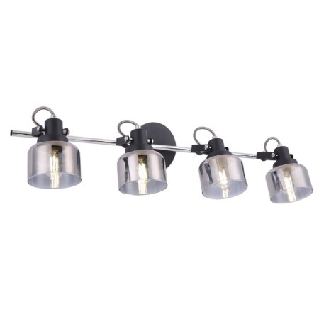 Start 40W, 4XE14, 25x12 cm, black