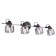 Start 40W, 4XE14, 25x12 cm, black