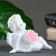 Figure "Angel with a sedentary heart" 12x11cm