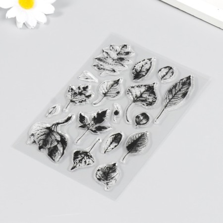 Stamp for creativity Silicon "Herbarium" 16x11 cm-1