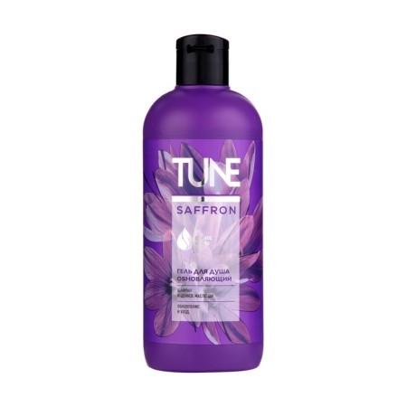 Tune shower gel updating saffron, 500 ml