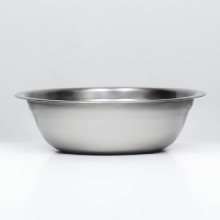 Миска металлическая эконом, 0,35 л, 13 х 4,5 см-1