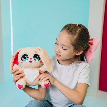 Soft toy "Bunny", with a pocket on his stomach-3