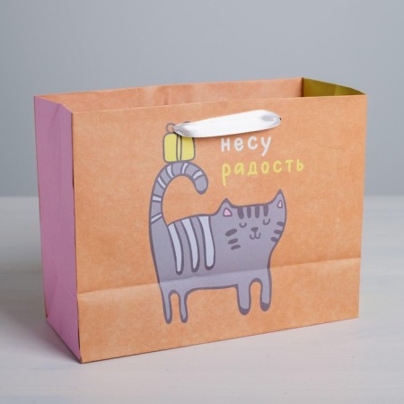 Package Gift Craft horizontal, packaging, “I am joy”, MS 18 x 23 x 10 cm-2
