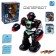 Superbot robot, light and sound effects, works from batteries, green color