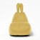 Milk-Milk chair, size 80x90 cm velor, yellow color