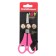 Baby scissors 13.5 cm, Erichkrause Joy, with rounded ends of blades and ruler, mix