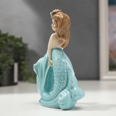 Souvenir ceramics "Mermaid" 15.5x10.7x4.7 cm-2