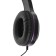Hoco W24 headphone set, wired, overhead + vacuum, wired, purple