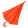 Walking umbrella semi -automatic d = 90 cm, orange color
