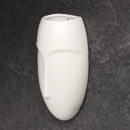 Cashpo -suspended "silhouette" white, 20x10x6cm-1