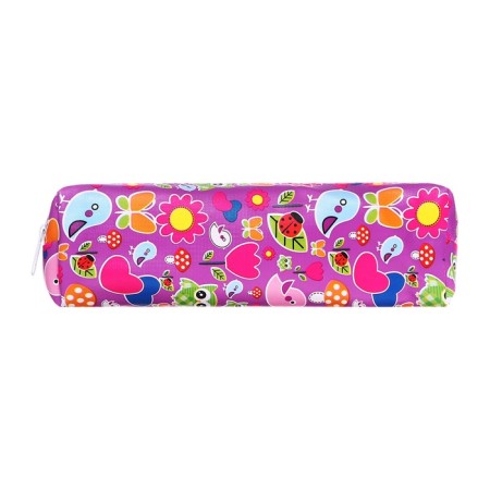 Penal School "Birds", on a zipper, mix-1